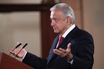 López Obrador en conferencia de prensa. Foto: Pixabay